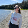 Mendenhall Towers Cropped Hoodie - Ladies