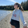 Mendenhall Towers Cropped Hoodie - Ladies