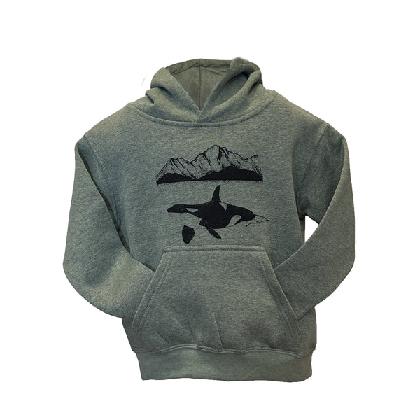 Orca Sketch Hoodie - Youth – Treetop Tees