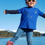 Alaska Flag Blue Tee - Youth