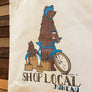 Shop local Juneau re-usable shopping tote