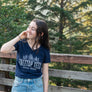 Treetop Tees, Juneau AK Tee - Ladies V-neck