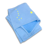 Alaska Flag Blanket, Super soft Sweatshirt Fleece