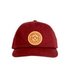 Mount Juneau Dad Hat - Maroon