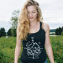 North To The Future saying, Juneau Alaska, tank top