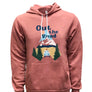 Out The Road Mauve Peach Hoodie