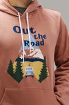 Out The Road Hoodie, Mauve Peach Color