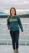 Juneau Alaska Script Lettering Hoodie