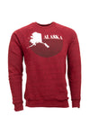 Alaska Map Sweatshirt - Unisex