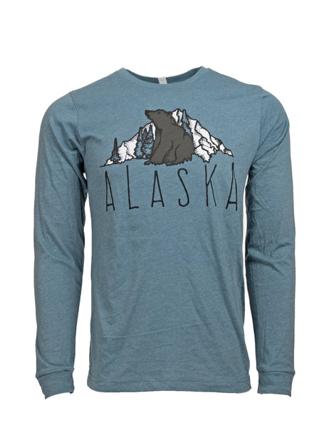 Mountain Bear Long Sleeve Tee- Unisex – Treetop Tees