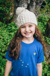 Alaska Flag Blue Tee - Youth