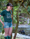 Brown Bear viewing in the Alaska Cabin T-shirt