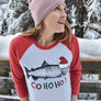 Holiday Co Ho Ho! Baseball Tee - Unisex