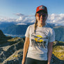Juneau Alaska Retro Basaball Cap on Mt Jumbo