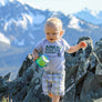Juneau What I'm Sayin onesie, Mountain Baby