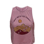 Meet Me at the Summit Cropped Tank - Ladies