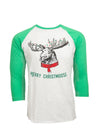 Merry Christmoose Baseball T-Shirt