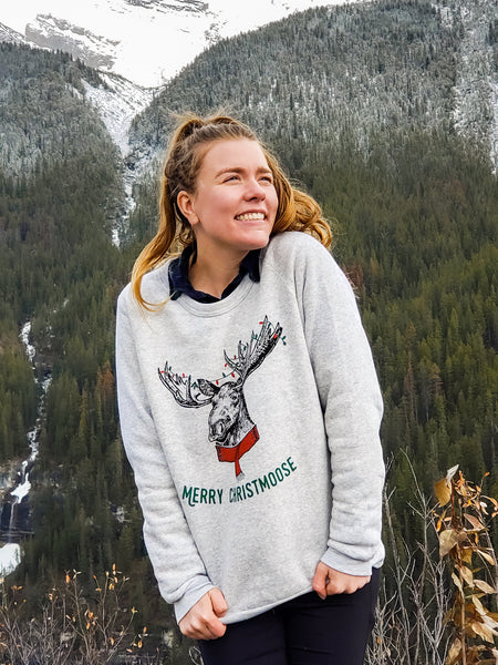 Merry Christmoose Sweatshirt Unisex