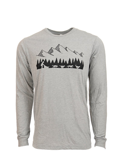 Dog Musher, Alaska Mountains, T-shirt