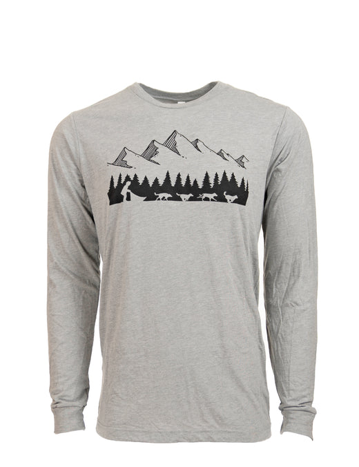 Dog Musher, Alaska Mountains, T-shirt