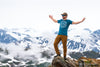 the Mt. Juneau hat on top of Mount Juneau peak