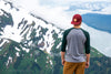 the mount juneau maroon cap on the summit