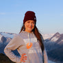 Juneau mountains skyline sunset hoodie