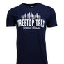 Treetop Tees, Juneau Alaska Shirt - Unisex Dark Navy