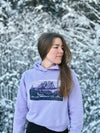 Devils Paw Purple Hoodie - ladies