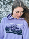 Devils Paw Purple Hoodie - ladies