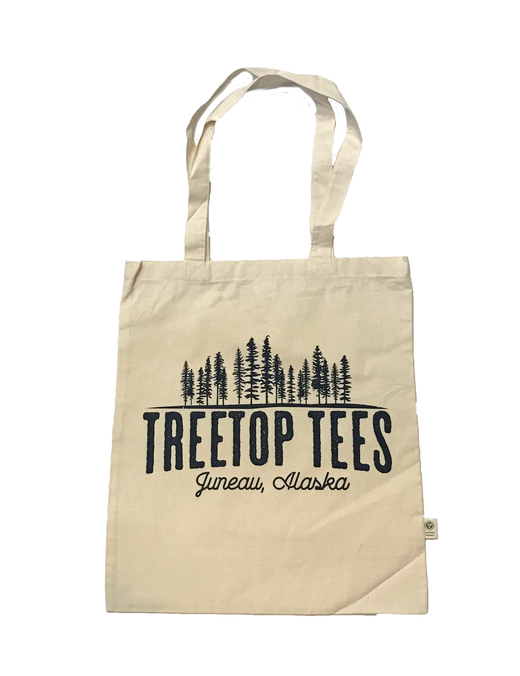 Treetop Tees logo Tote