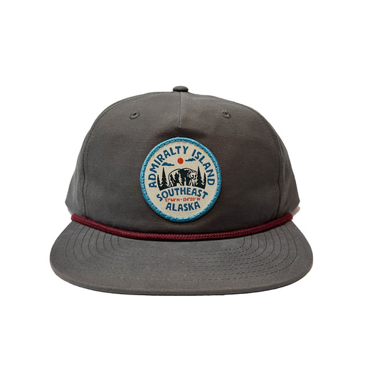 Admiralty Island Patch Cap - Charcoal