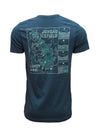 Juneau Icefield Map Tee - Unisex
