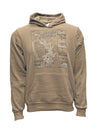Juneau Icefield Map Hoodie - Unisex