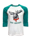 Merry Christmoose! Baseball Tee- Unisex