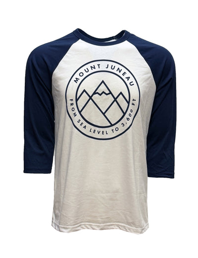 Mount Juneau Baseball Tee - Unisex