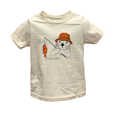 Otter Be Fishin Toddler Tee