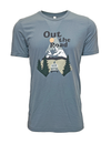 Out The Road Tee - Slate Blue - Unisex