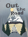 Out The Road Tee - Slate Blue - Unisex