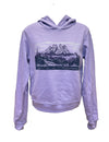 Devils Paw Purple Hoodie - ladies