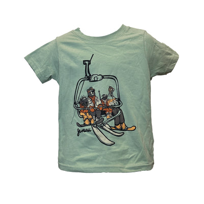 Juneau Ski Lift Animals Tee - Toddler