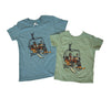 Juneau Ski Lift Animals Tee - Youth