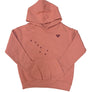 Alaska Flag Heart Hoodie - Youth