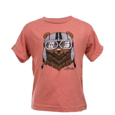 pilot bear t-shirt