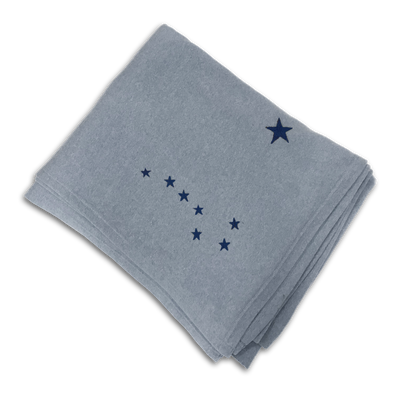 Big Dipper Stars Fleece Throw, Stargazing Blanket