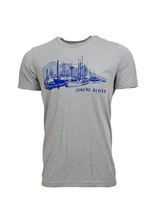 Juneau Alaska Boat Harbor T-shirt