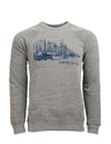 Juneau Alaska Boat Harbor Sweatshirt 