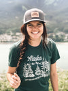 Alaska Cabin T-Shirt by Treetop Tees