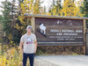 Denali National Park Sign and bighorn sheep t-shirt