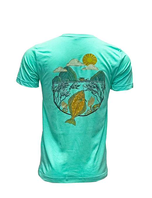 Halibut Fishing Tee - Unisex